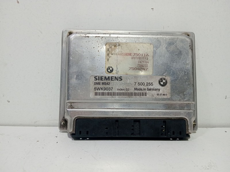 Recambio de centralita motor uce para bmw serie 3 berlina (e46) 2.0 24v referencia OEM IAM 7500255  