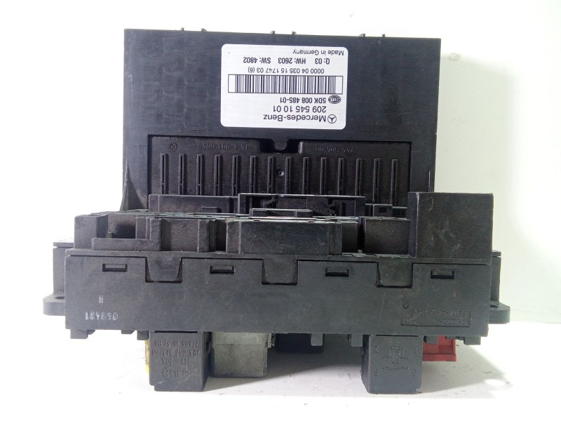 Recambio de caja reles / fusibles para mercedes-benz clase clk (w209) coupe 200 compressor (209.342) referencia OEM IAM 5DK00848