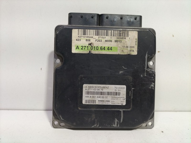 Recambio de centralita motor uce para mercedes-benz clase c (w203) c 180 (203.035) referencia OEM IAM A2711539879  