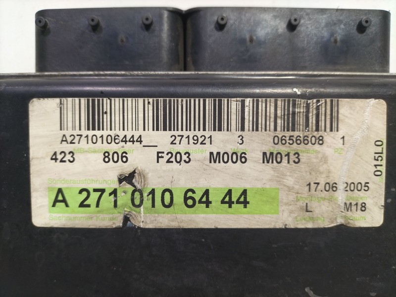 Recambio de centralita motor uce para mercedes-benz clase c (w203) c 180 (203.035) referencia OEM IAM A2711539879  