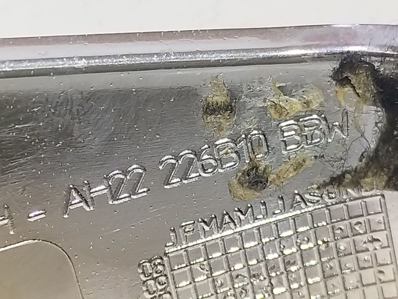 Recambio de moldura para land rover discovery iv (l319) 3.0 sdv6 4x4 referencia OEM IAM AH22226B10BBW  