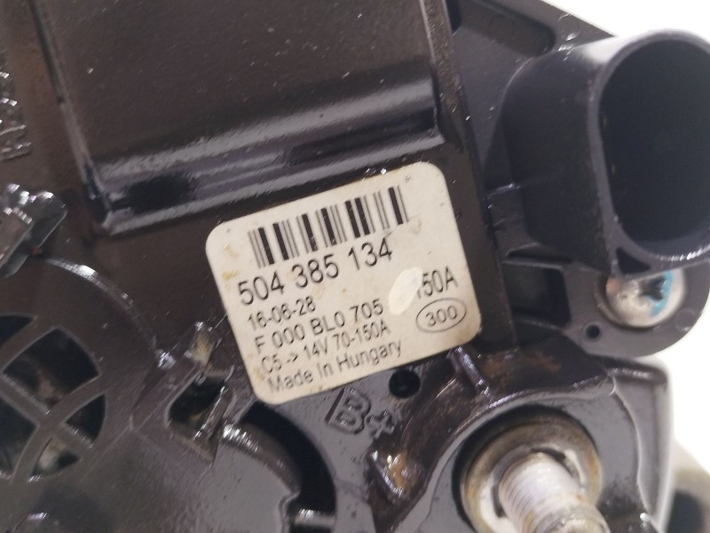 Recambio de alternador para fiat ducato autobús (250_) 130 multijet 2,3 d 4x4 referencia OEM IAM 504385134  