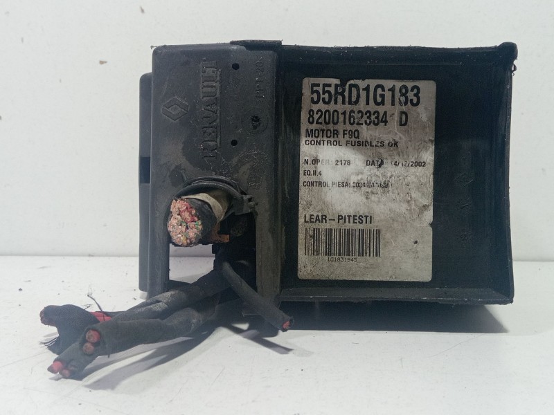 Recambio de caja reles / fusibles para renault laguna ii (bg0) 1.9 dci diesel referencia OEM IAM 55RD1G183  