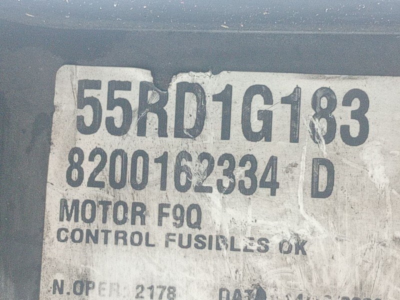 Recambio de caja reles / fusibles para renault laguna ii (bg0) 1.9 dci diesel referencia OEM IAM 55RD1G183  