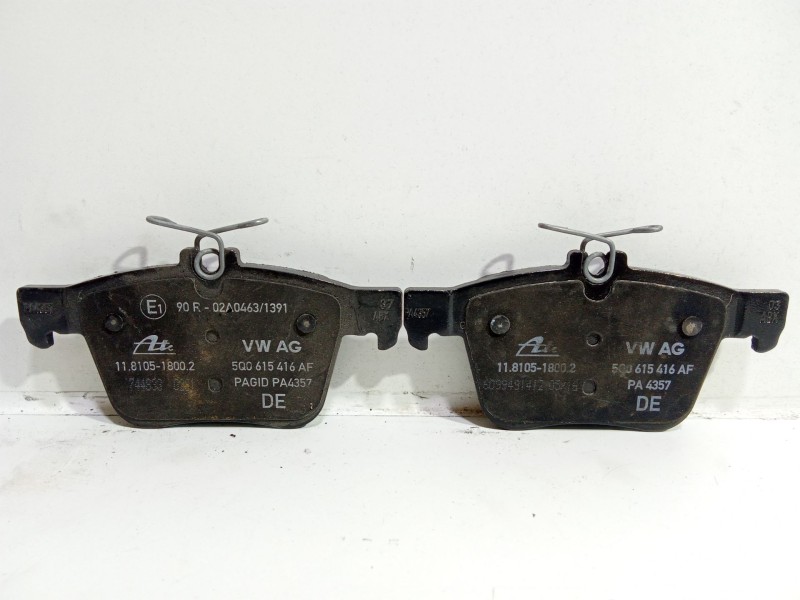 Recambio de pastillas de freno para volkswagen golf vii (5g1, bq1, be1, be2) 1.6 tdi referencia OEM IAM 5Q0615416AF  
