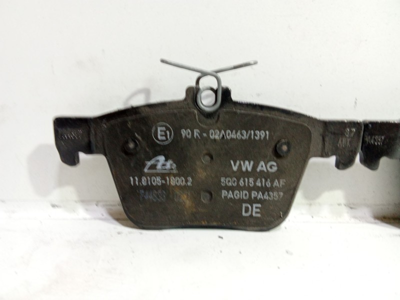 Recambio de pastillas de freno para volkswagen golf vii (5g1, bq1, be1, be2) 1.6 tdi referencia OEM IAM 5Q0615416AF  