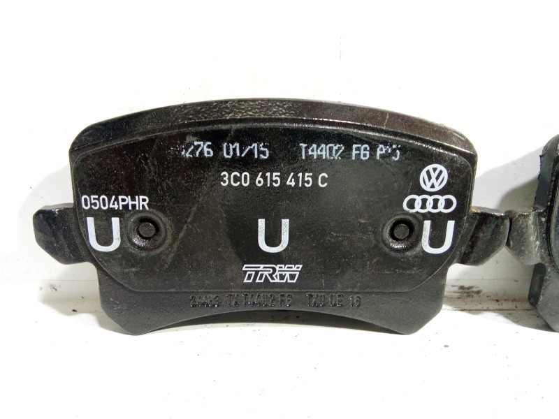 Recambio de pastillas de freno para volkswagen tiguan (5n_) 2.0 tdi 4motion referencia OEM IAM 3C0615415C  