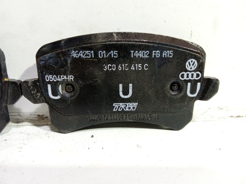 Recambio de pastillas de freno para volkswagen tiguan (5n_) 2.0 tdi 4motion referencia OEM IAM 3C0615415C  