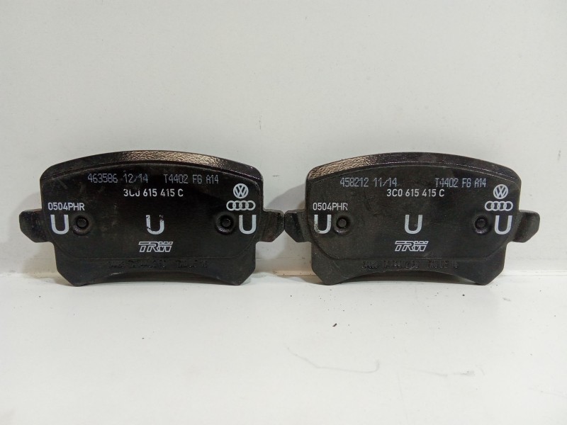 Recambio de pastillas de freno para volkswagen tiguan (5n_) 2.0 tdi 4motion referencia OEM IAM 3CO615415C  