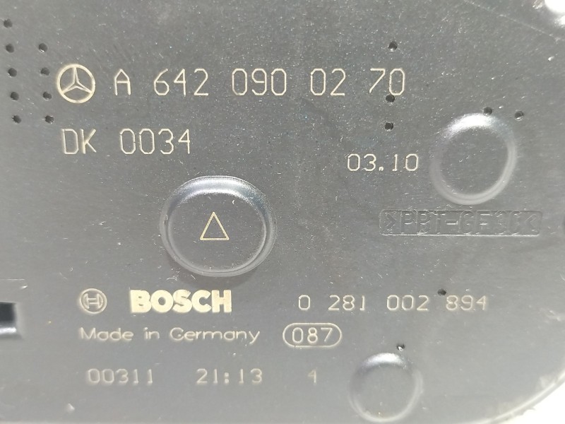 Recambio de caja mariposa para mercedes-benz clase e (w211) berlina e 320 cdi (211.026) referencia OEM IAM A6420900270  