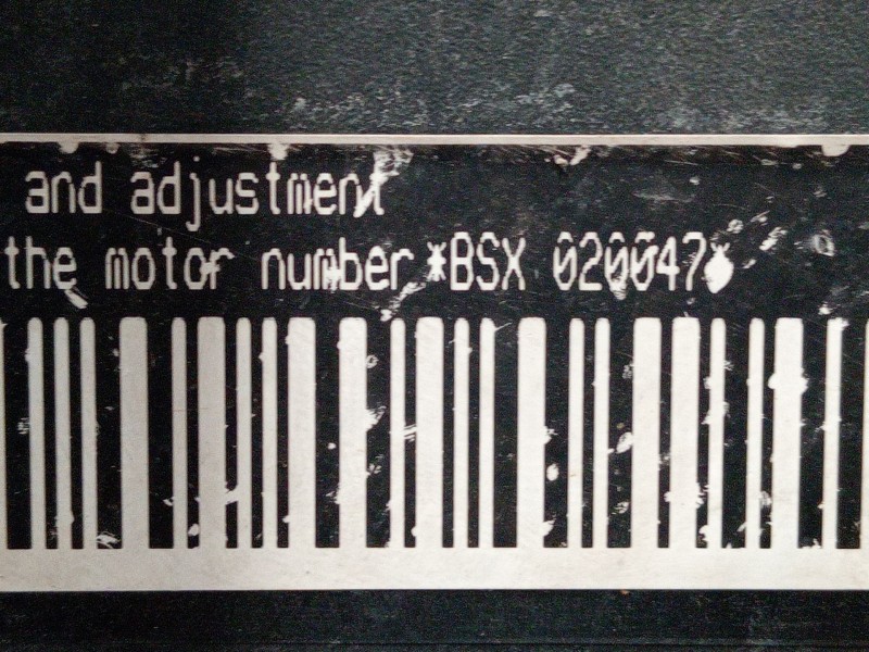 Recambio de motor completo para volkswagen caddy ka/kb (2k) ecofuel kombi referencia OEM IAM bsx  