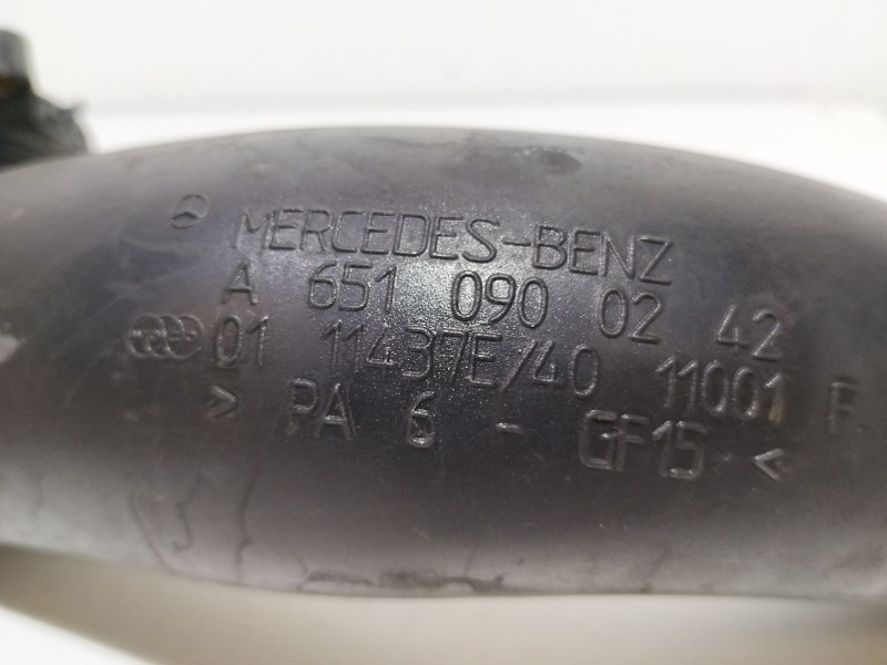 Recambio de tubo para mercedes-benz clase e (w212) e 200 cdi / bluetec (212.005, 212.006) referencia OEM IAM A6510900242  