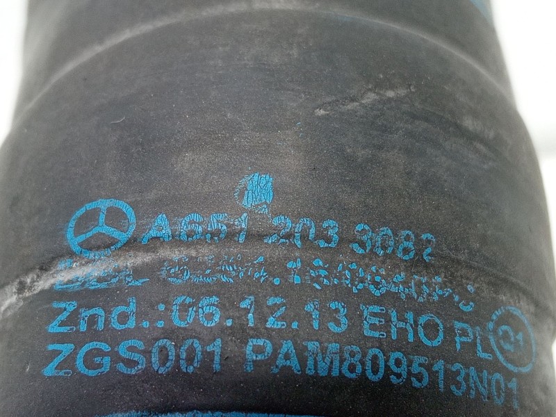 Recambio de tubo para mercedes-benz vito autobús (w639) 113 cdi (639.701, 639.703, 639.705) referencia OEM IAM A6512033082  