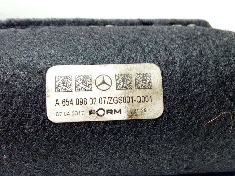 Recambio de tubo para mercedes-benz clase v (w447) v 250 cdi / d (447.811, 447.813, 447.815) referencia OEM IAM A6540980207  