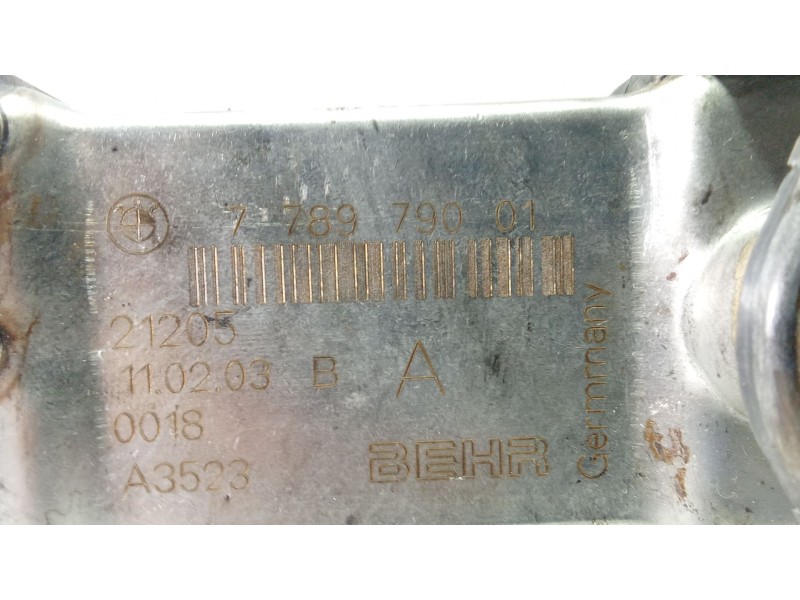 Recambio de enfriador egr para bmw 3 (e46) 320 d referencia OEM IAM 778979001  