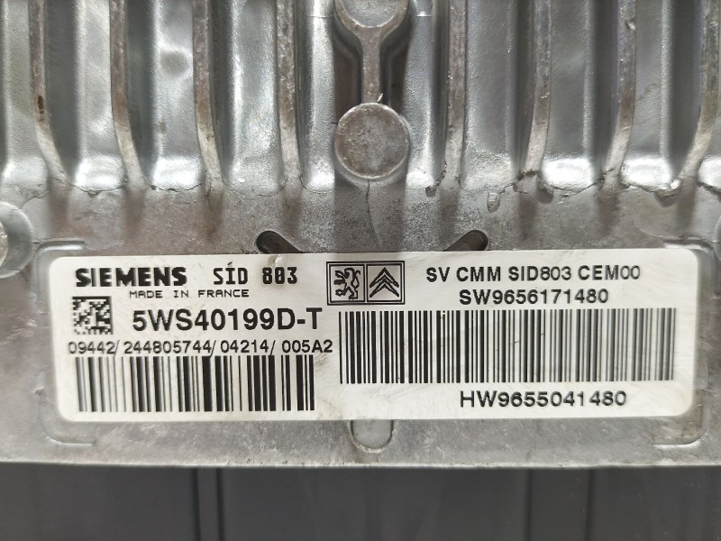Recambio de centralita motor uce para citroën c5 berlina 2.0 hdi cat (rhr / dw10bted4) referencia OEM IAM SW9656171480   Recambio de centralita motor uce para citroën c5 berlina 2.0 hdi cat (rhr / dw10bted4) referencia OEM IAM SW9656171480