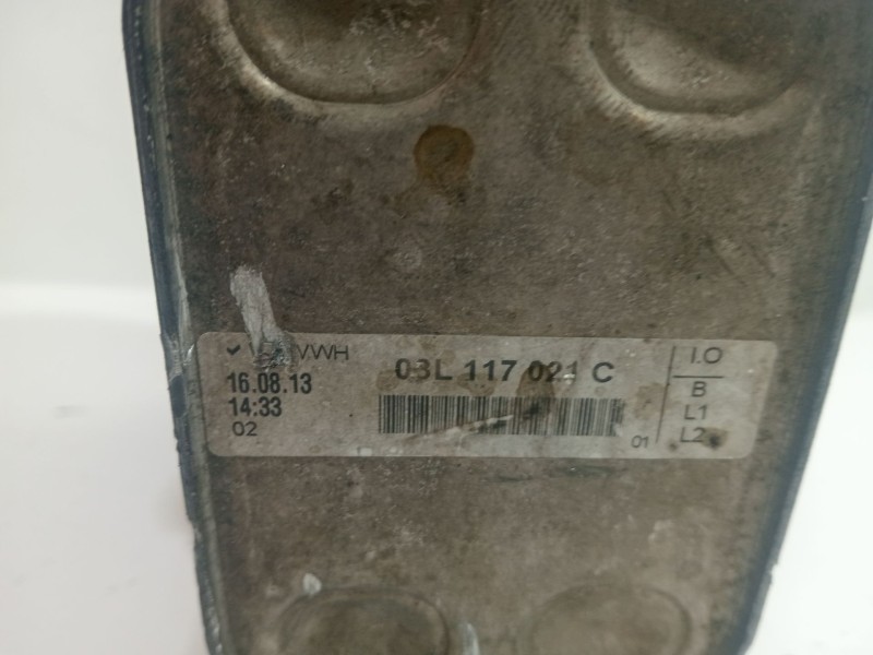 Recambio de soporte filtro aceite para audi a1 (8x1, 8xk) 2.0 tdi referencia OEM IAM 03L117021C  