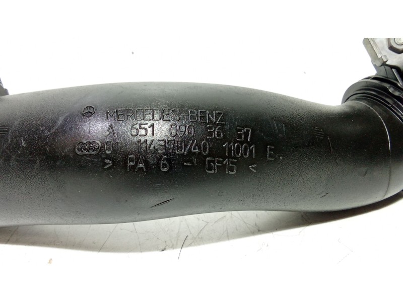 Recambio de tubo para mercedes-benz clase c (w203) berlina 220 cdi (la) (203.008) referencia OEM IAM A6510903637  