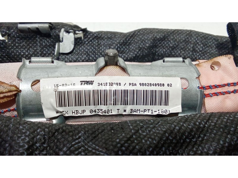 Recambio de airbag cortina delantero derecho para citroën c3 ii (sc_) 1.4 hdi 70 (sc8hzc, sc8hr0, sc8hp4) referencia OEM IAM 341