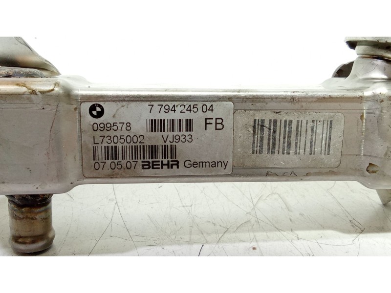 Recambio de enfriador egr para bmw x3 (e83) 2.0 turbodiesel cat referencia OEM IAM 779424504  