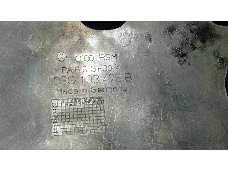 Recambio de tapa balancines para audi a4 avant (8e) 2.0 tdi referencia OEM IAM 03G103475B  