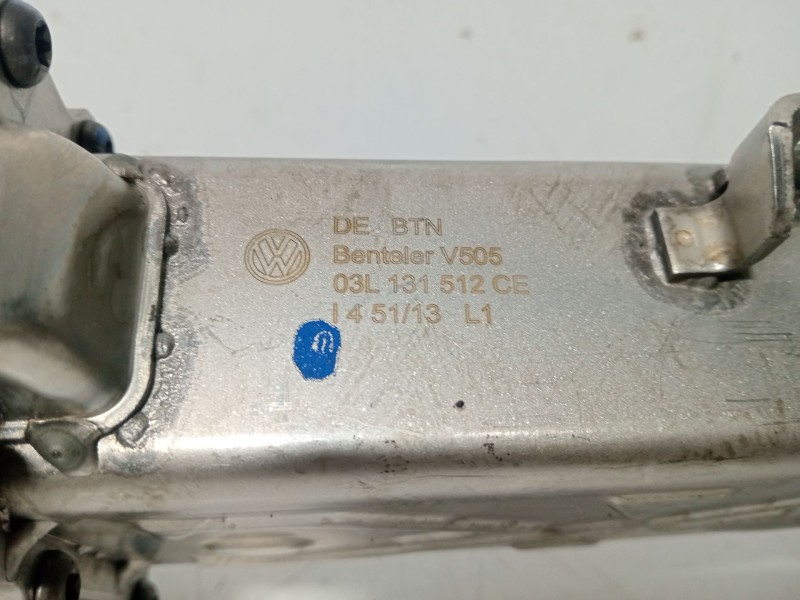Recambio de enfriador egr para seat altea xl (5p5, 5p8) 1.6 referencia OEM IAM 03L131512  