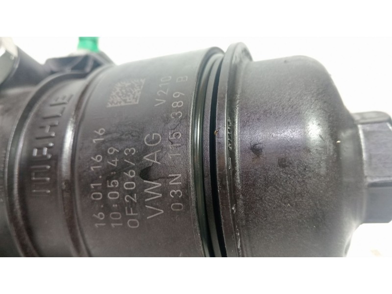 Recambio de soporte filtro aceite para seat leon (5f1) 2.0 tdi referencia OEM IAM 03N115389  
