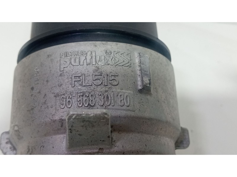 Recambio de soporte filtro aceite para peugeot 407 2.0 16v hdi cat (rhr / dw10bted4) referencia OEM IAM 9656830180  