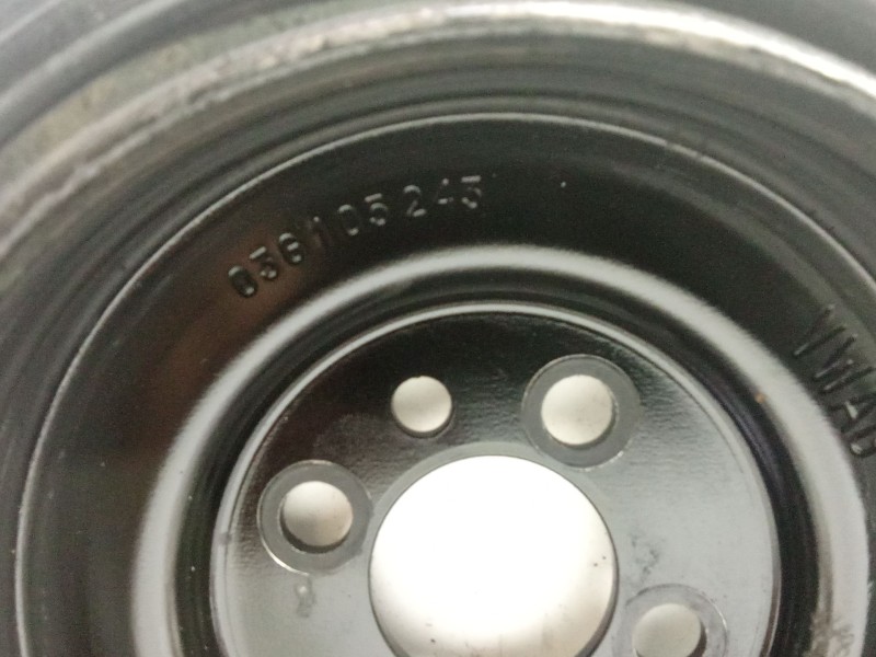 Recambio de polea cigueñal para volkswagen passat b6 (3c2) 2.0 tdi referencia OEM IAM 03G105243  