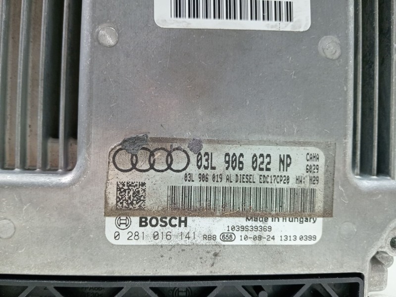 Recambio de centralita motor uce para audi a5 (8t3) 2.0 tdi referencia OEM IAM 03l906022np  