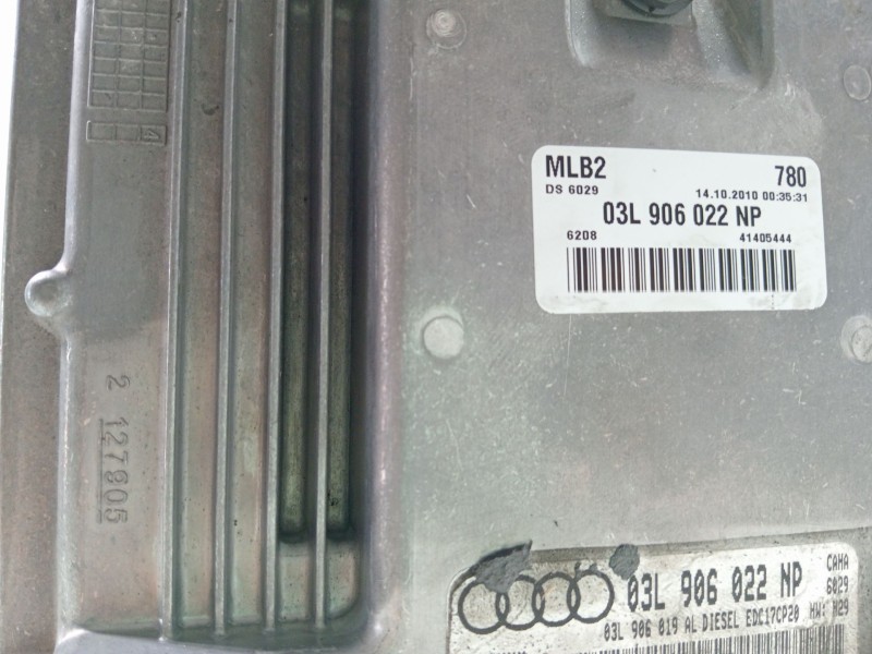 Recambio de centralita motor uce para audi a5 (8t3) 2.0 tdi referencia OEM IAM 03l906022np  