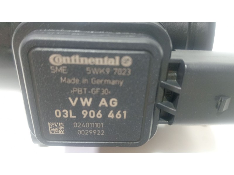 Recambio de caudalimetro para audi a3 (8p1) 1.6 tdi referencia OEM IAM 03L906461  