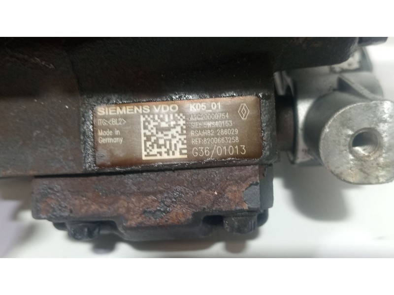 Recambio de bomba inyeccion para renault megane ii (bm0/1_, cm0/1_) 2.0 16v (bm0u, cm0u) referencia OEM IAM A2C20000754  