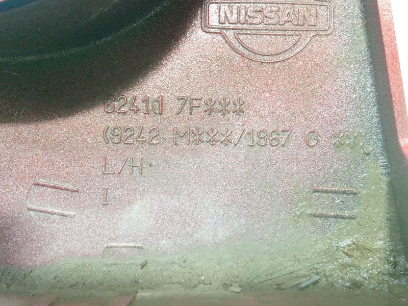 Recambio de molduras delanteras para nissan terrano ii (r20) 2.7 td 4wd referencia OEM IAM 624117F  