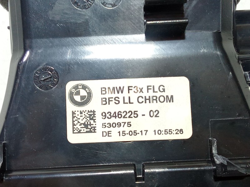 Recambio de rejilla aireadora para bmw 3 (f30, f80) 318 d referencia OEM IAM 9346225  