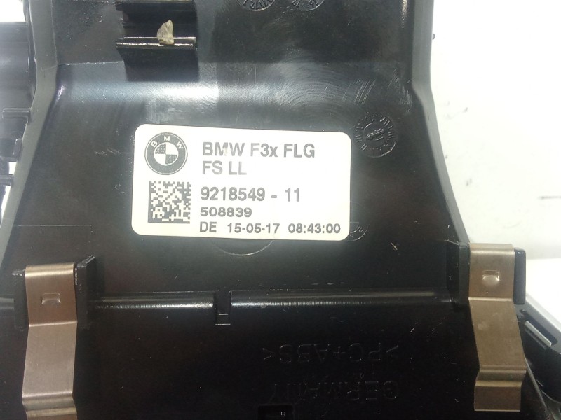 Recambio de rejilla aireadora para bmw 3 (f30, f80) 318 d referencia OEM IAM 9218549  