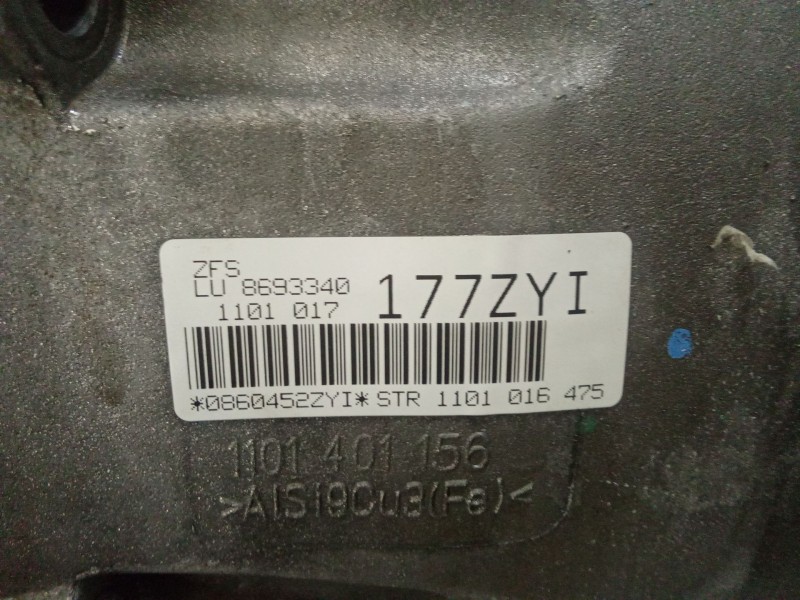 Recambio de caja cambios para bmw 3 (f30, f80) 318 d referencia OEM IAM ZYI  