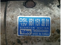 Recambio de motor arranque para ssangyong kyron 2.0 xdi 4x4 referencia OEM IAM 6611513801   2