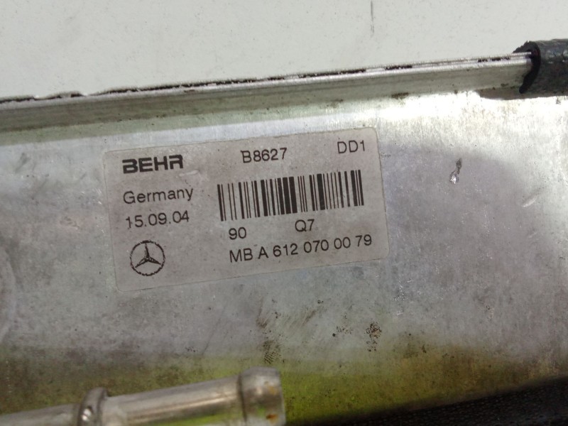 Recambio de enfriador aceite motor para mercedes-benz clase c (w203) berlina 220 cdi (la) (203.008) referencia OEM IAM A61207000