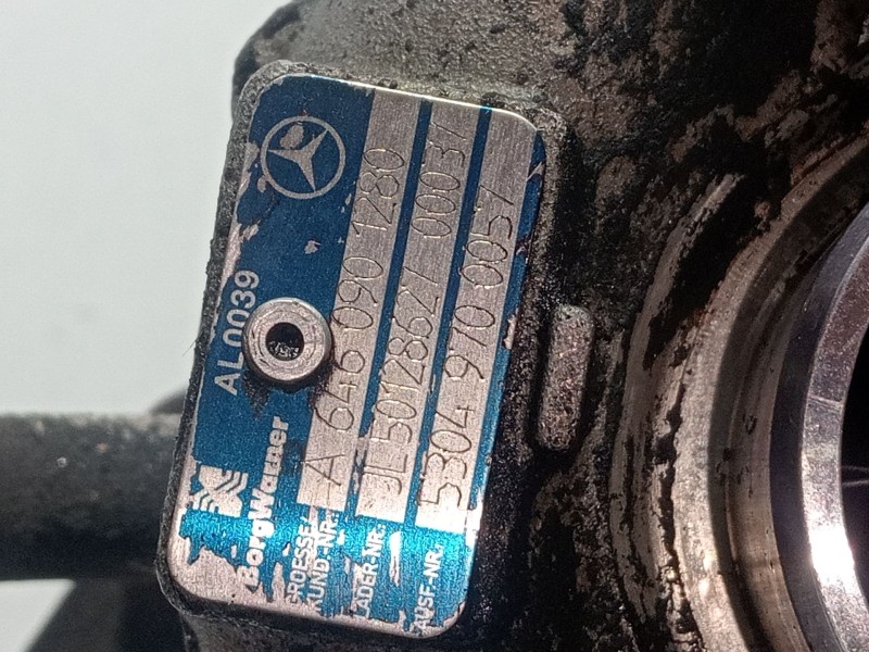 Recambio de turbocompresor para mercedes-benz sprinter ii james cook (906) 313 cdi classic referencia OEM IAM A6460901280  