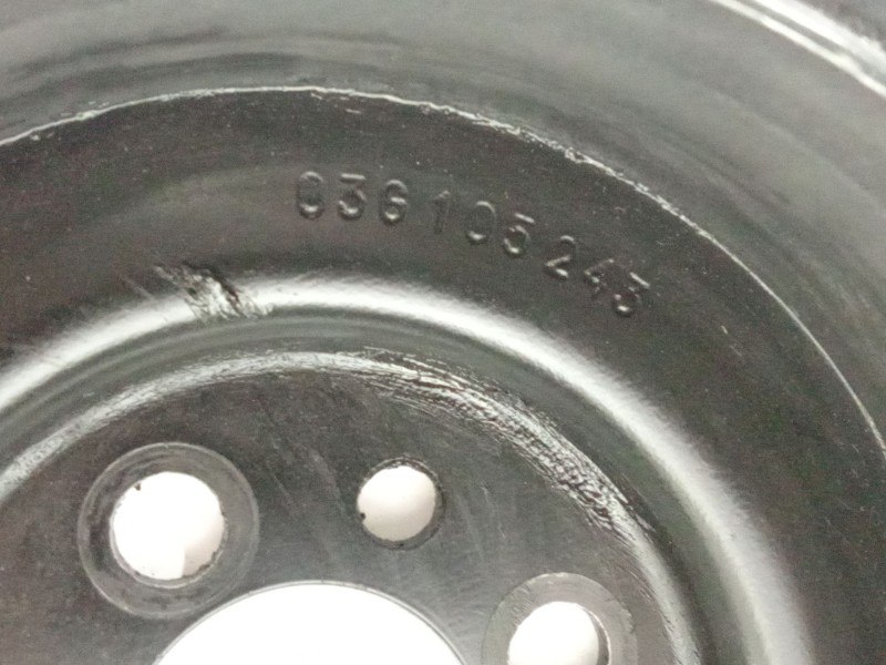 Recambio de polea cigueñal para seat leon (1p1) 1.9 tdi referencia OEM IAM 03G105243  