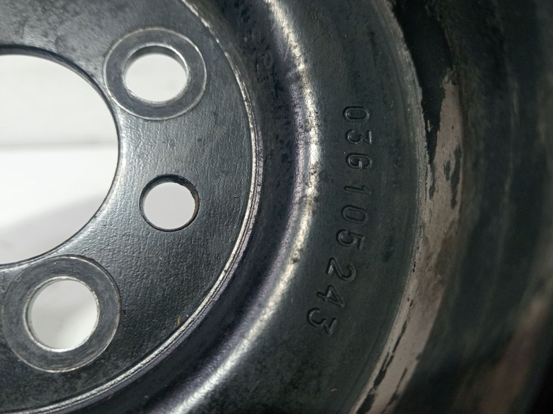 Recambio de polea cigueñal para audi a3 (8p) 2.0 tdi referencia OEM IAM 03G105243  