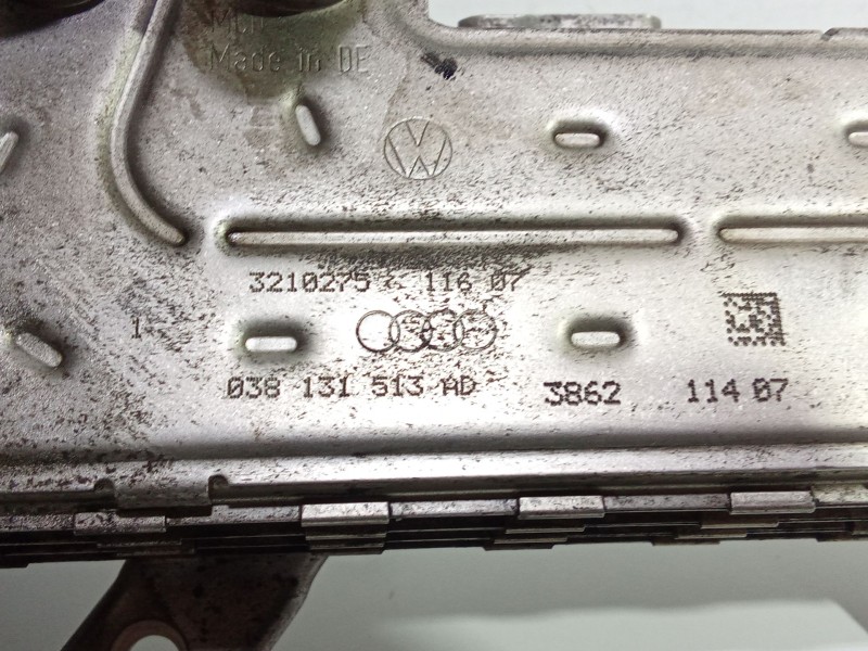 Recambio de enfriador egr para volkswagen golf v (1k1) 1.9 tdi referencia OEM IAM 038131513AD  