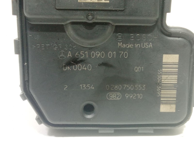 Recambio de caja mariposa para mercedes-benz clase c (w204) berlina c 200 cdi blueefficiency (204.001) referencia OEM IAM A65109