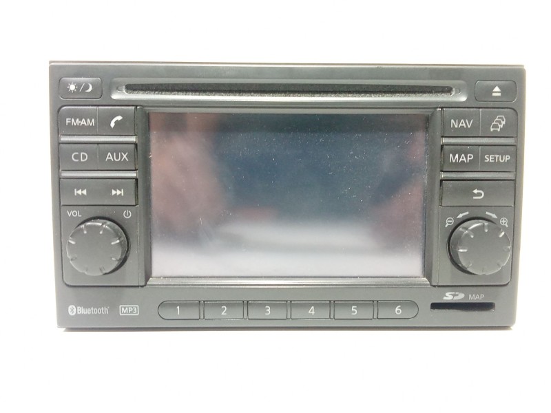 Recambio de pantalla multifuncion para nissan qashqai i (j10, nj10) 1.5 dci referencia OEM IAM 7612830032  