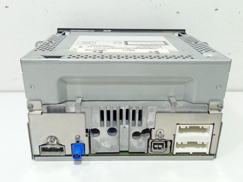 Recambio de pantalla multifuncion para nissan qashqai i (j10, nj10) 1.5 dci referencia OEM IAM 7612830032  