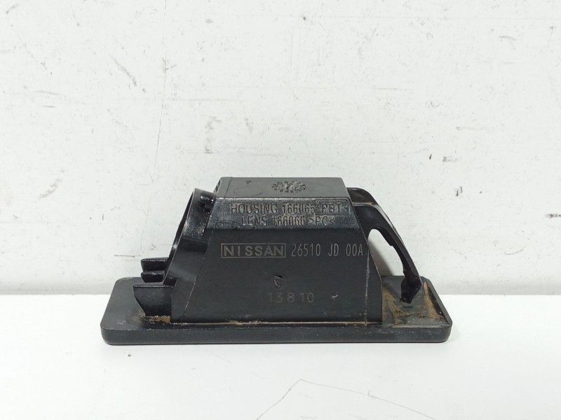 Recambio de piloto matricula para nissan qashqai i (j10, nj10) 1.5 dci referencia OEM IAM 26510JD00A  