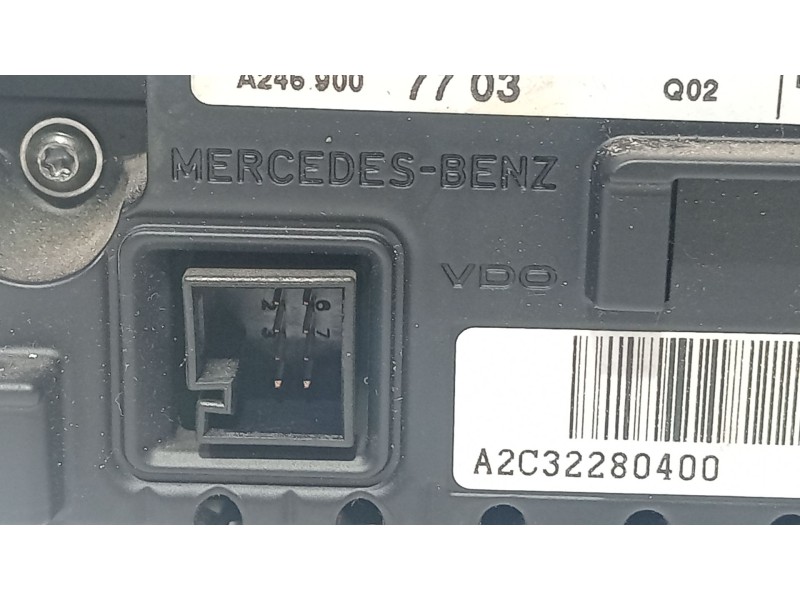 Recambio de pantalla multifuncion para mercedes-benz clase b sports tourer (w246, w242) b 180 cdi (246.200) referencia OEM IAM O