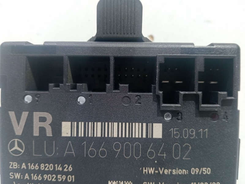 Recambio de modulo electronico para mercedes-benz clase b sports tourer (w246, w242) b 180 cdi (246.200) referencia OEM IAM A166