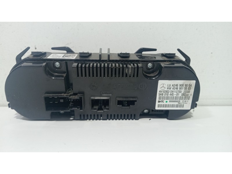Recambio de mando climatizador para mercedes-benz clase b sports tourer (w246, w242) b 180 cdi (246.200) referencia OEM IAM A246